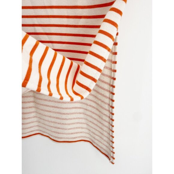 Splendid Royale Midi Skirt in Persimmon Stripe XL - Picture 3 of 5